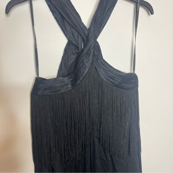 Rachel Zoe Maria Wide-Leg Fringed Jumpsuit NEW - Picture 8 of 10
